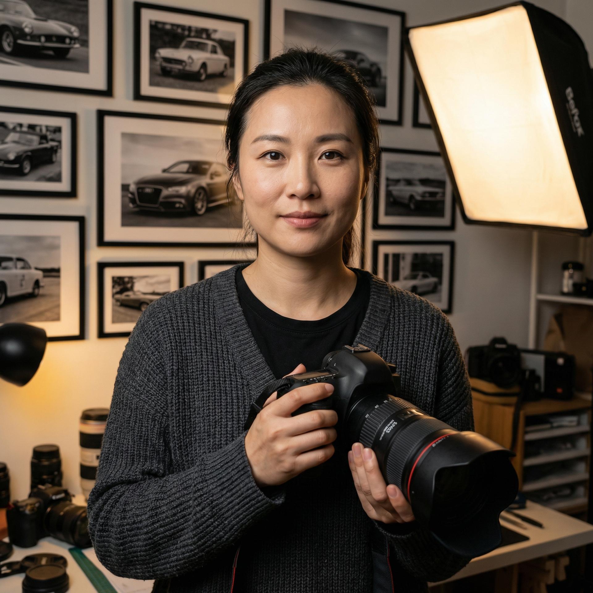 91汽车摄影总监林晓彤