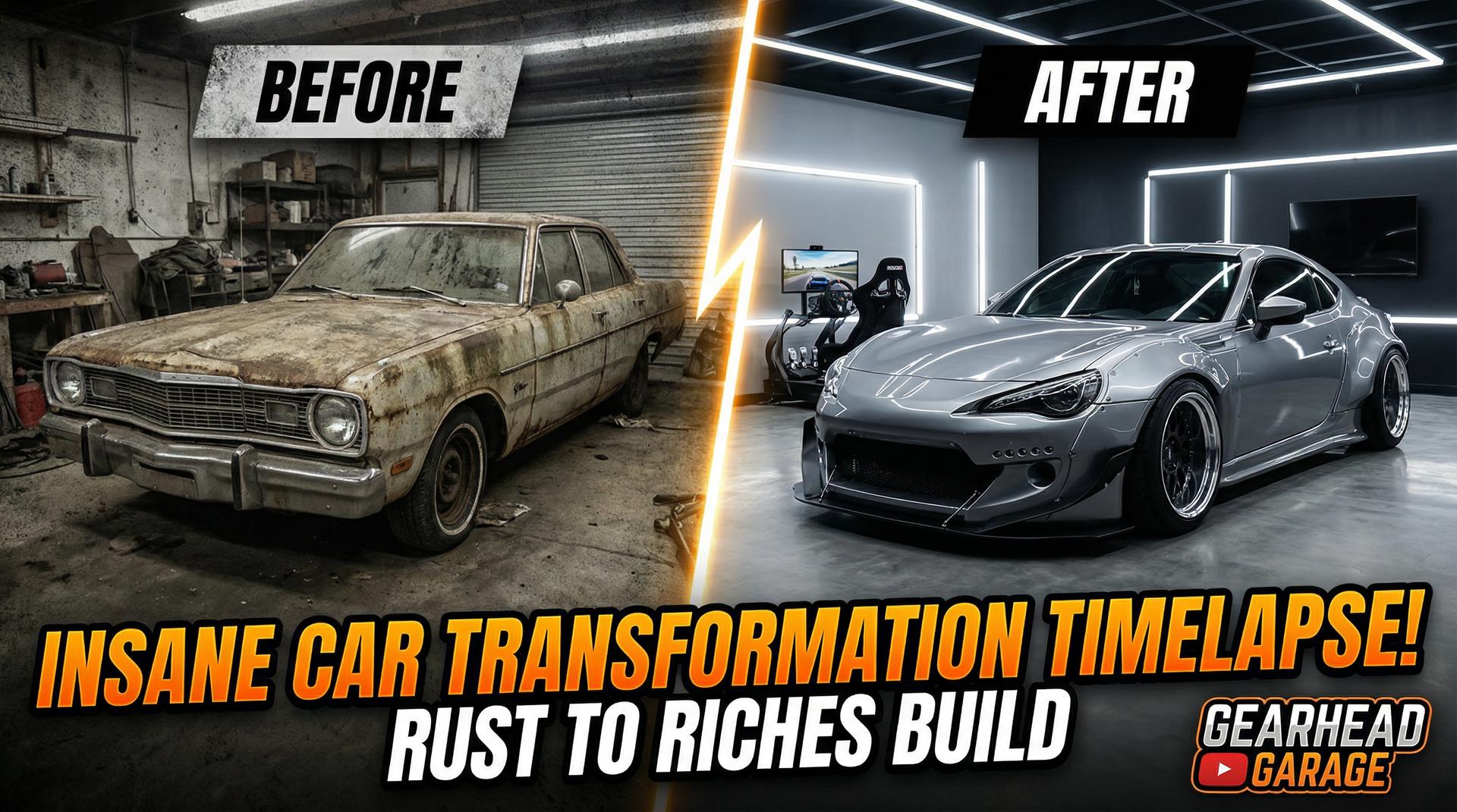 91改装视频：GT-R宽体改装全纪录